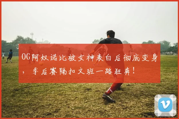 OG阿奴诺比被女神表白后彻底变身，季后赛隔扣文班一路狂奔！